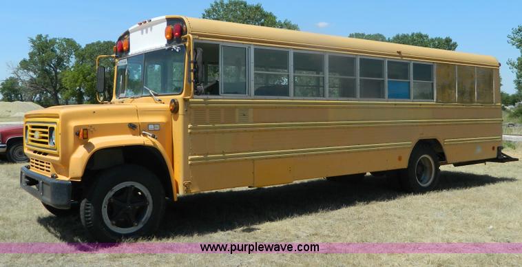 image for item B3737 1985 Chevrolet 60 school bus