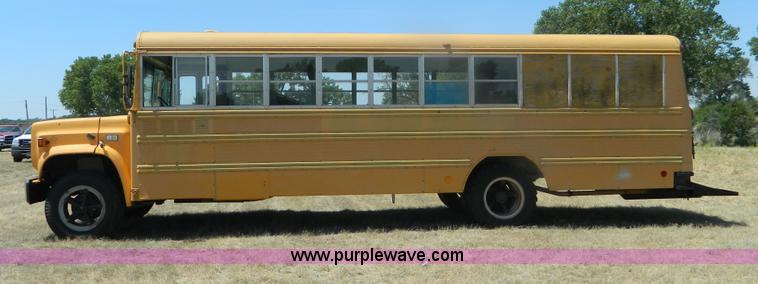 image for item B3737 1985 Chevrolet 60 school bus