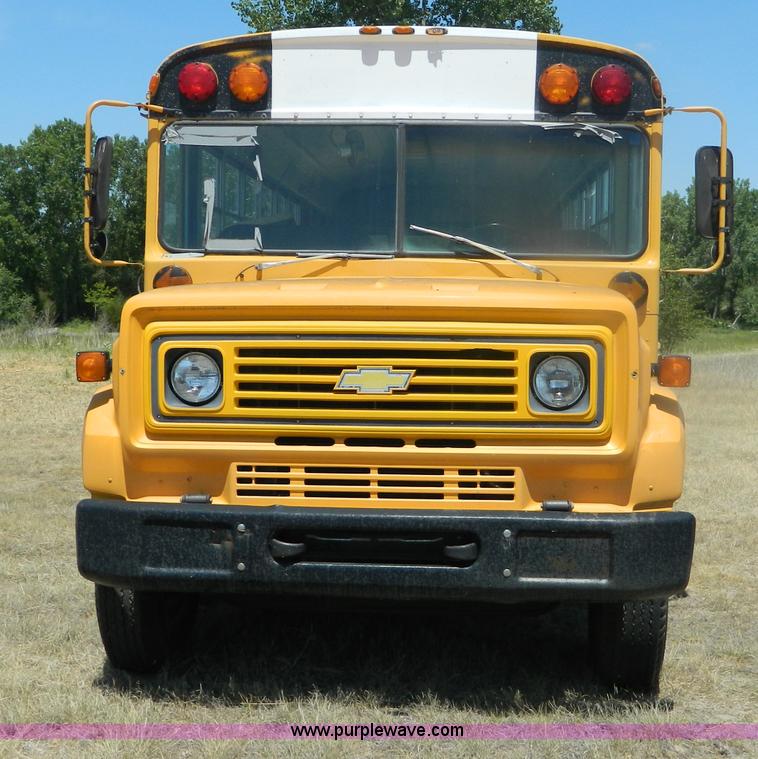 image for item B3737 1985 Chevrolet 60 school bus
