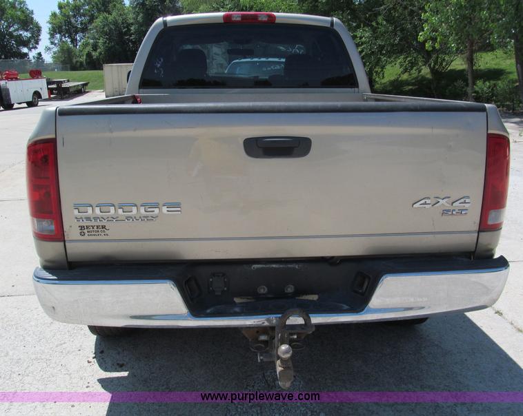 image for item C2197 2004 Dodge Ram 2500HD SLT quad cab pickup truck