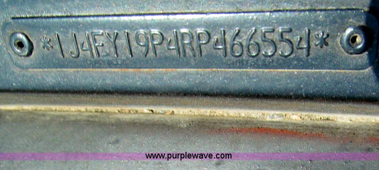 image for item C2206 1994 Jeep Wrangler