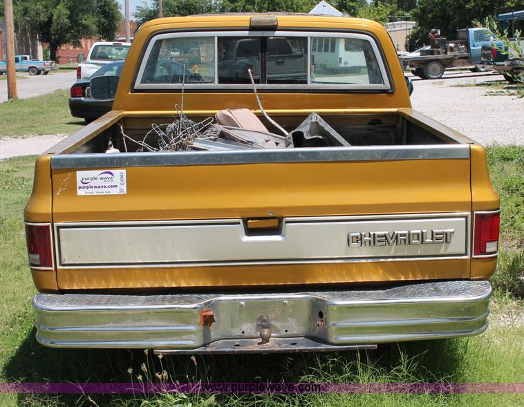 image for item C2562 1979 Chevrolet Silverado 10 pickup truck