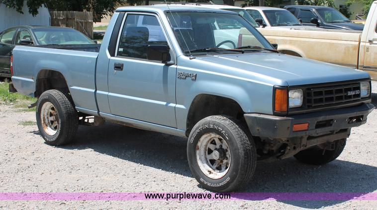 image for item C2565 1988 Dodge Ram 50 pickup truck