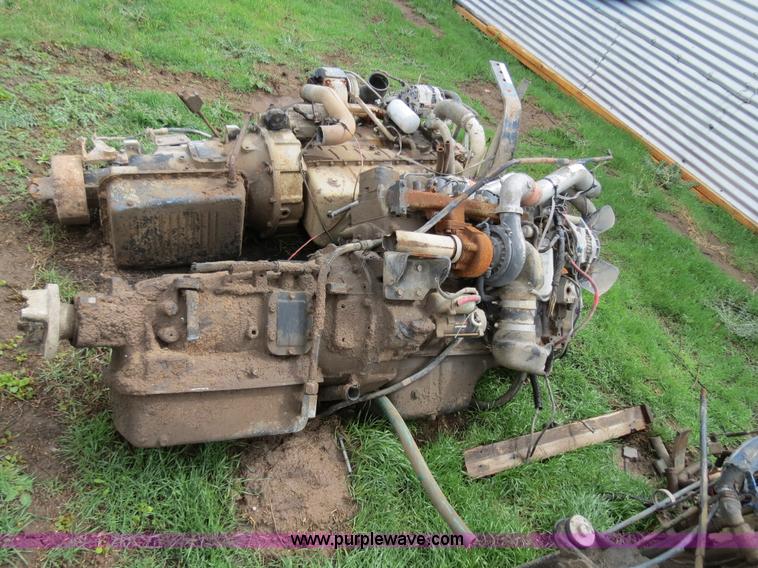 image for item C9667 Cummins 5.9L turbo diesel engine with Allison automatic transmission