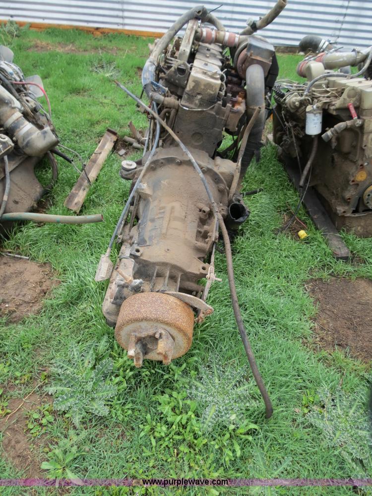 image for item C9668 Cummins 5.9L turbo diesel engine with Allison automatic transmission