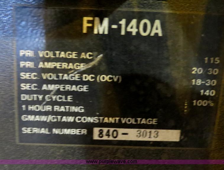 image for item C9713 Snap-On MIG welder