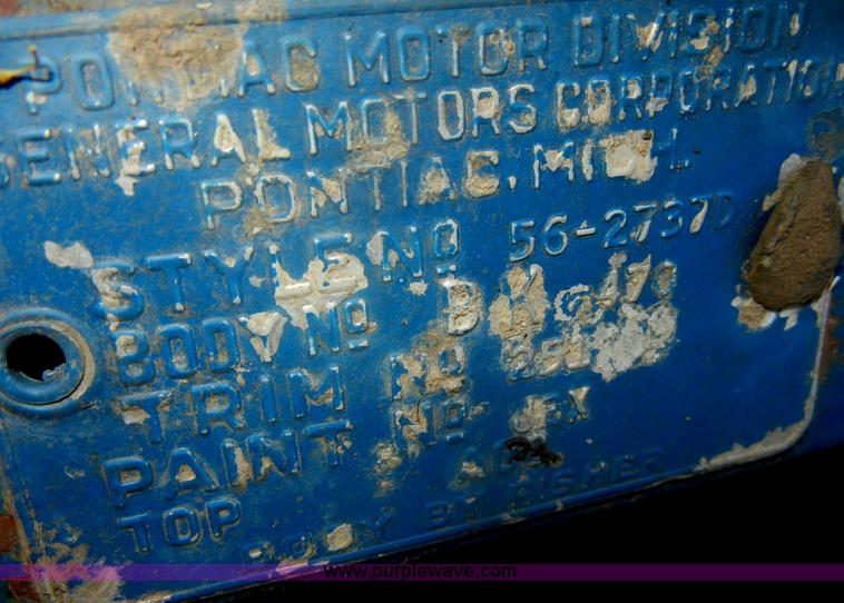 image for item D4142 1956 Pontiac hardtop coupe