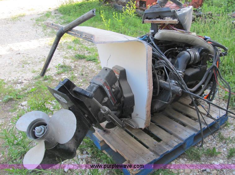 image for item K9250 Mercruiser 350 HP Chevrolet boat engine
