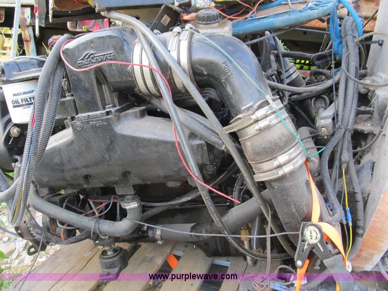 image for item K9250 Mercruiser 350 HP Chevrolet boat engine