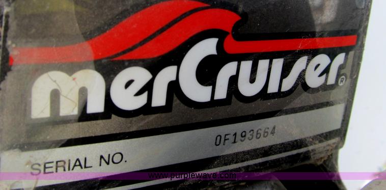 image for item K9250 Mercruiser 350 HP Chevrolet boat engine