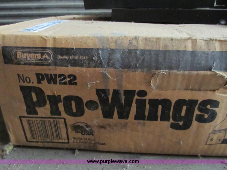 image for item K9270 (3) Buyers Pro-Wings snow plow attachments