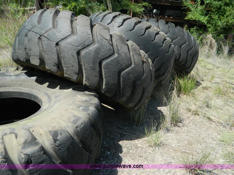 image for item M9795 (4) 26.5-25 rock tires