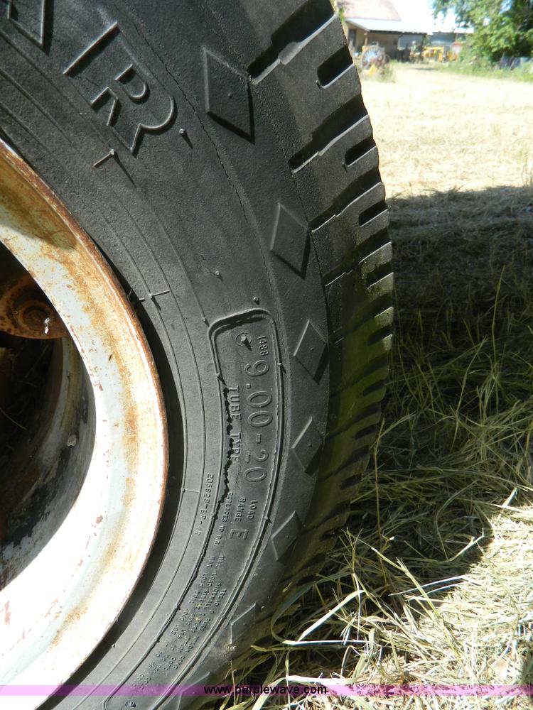 image for item M9804 1961 Gold Comet Reo flatbed truck