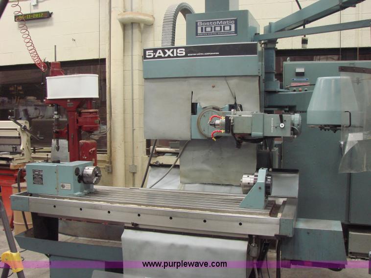 image for item R9522 1984 Bostomatic 1000 5-Axis CNC machine