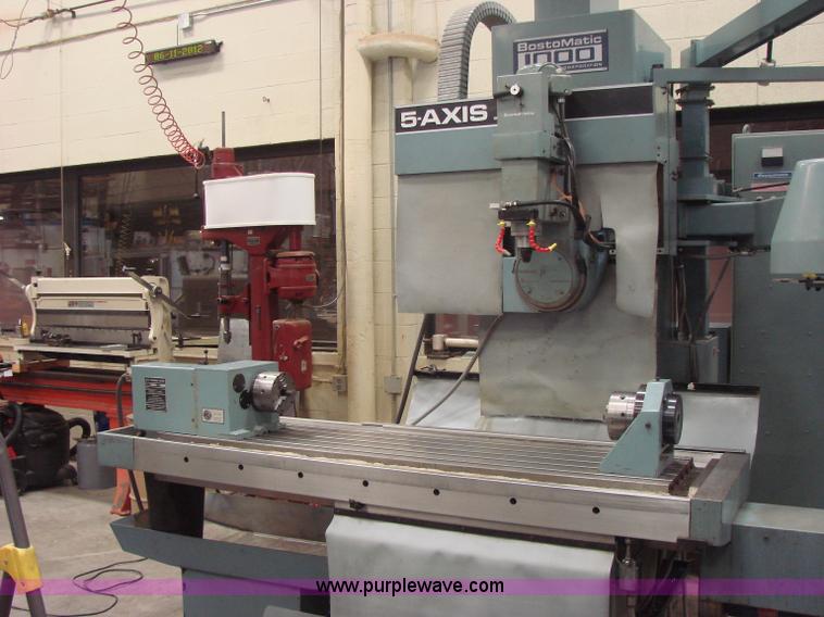 image for item R9522 1984 Bostomatic 1000 5-Axis CNC machine