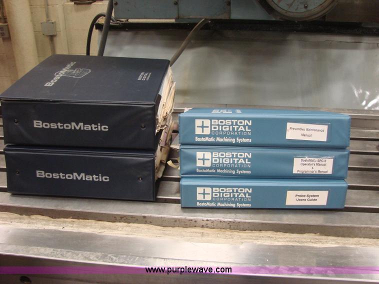 image for item R9522 1984 Bostomatic 1000 5-Axis CNC machine