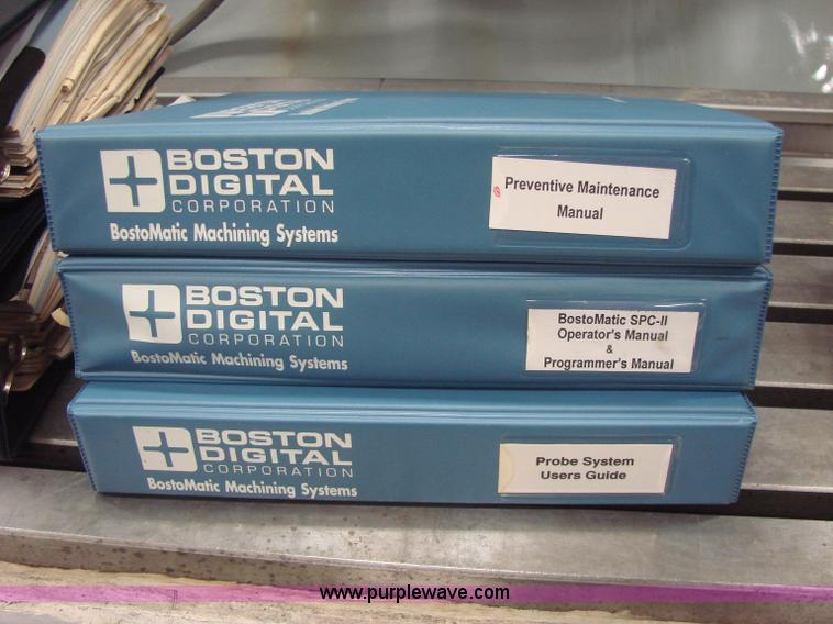 image for item R9522 1984 Bostomatic 1000 5-Axis CNC machine
