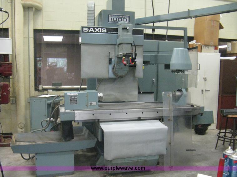 image for item R9522 1984 Bostomatic 1000 5-Axis CNC machine