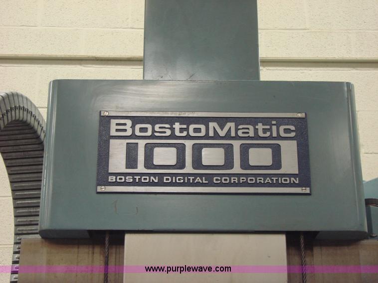 image for item R9522 1984 Bostomatic 1000 5-Axis CNC machine