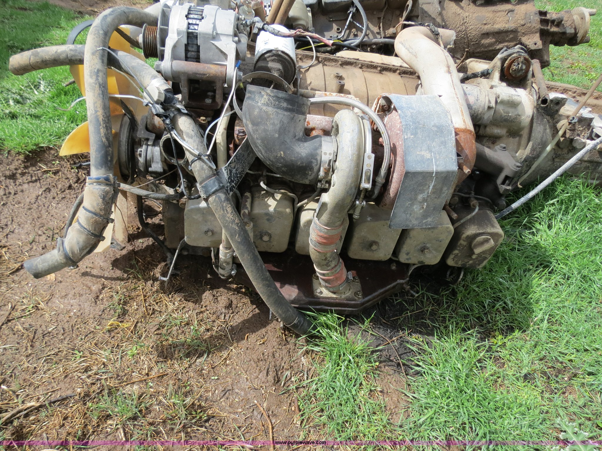 Cummins 5.9L turbo diesel engine with Allison automatic transmission in