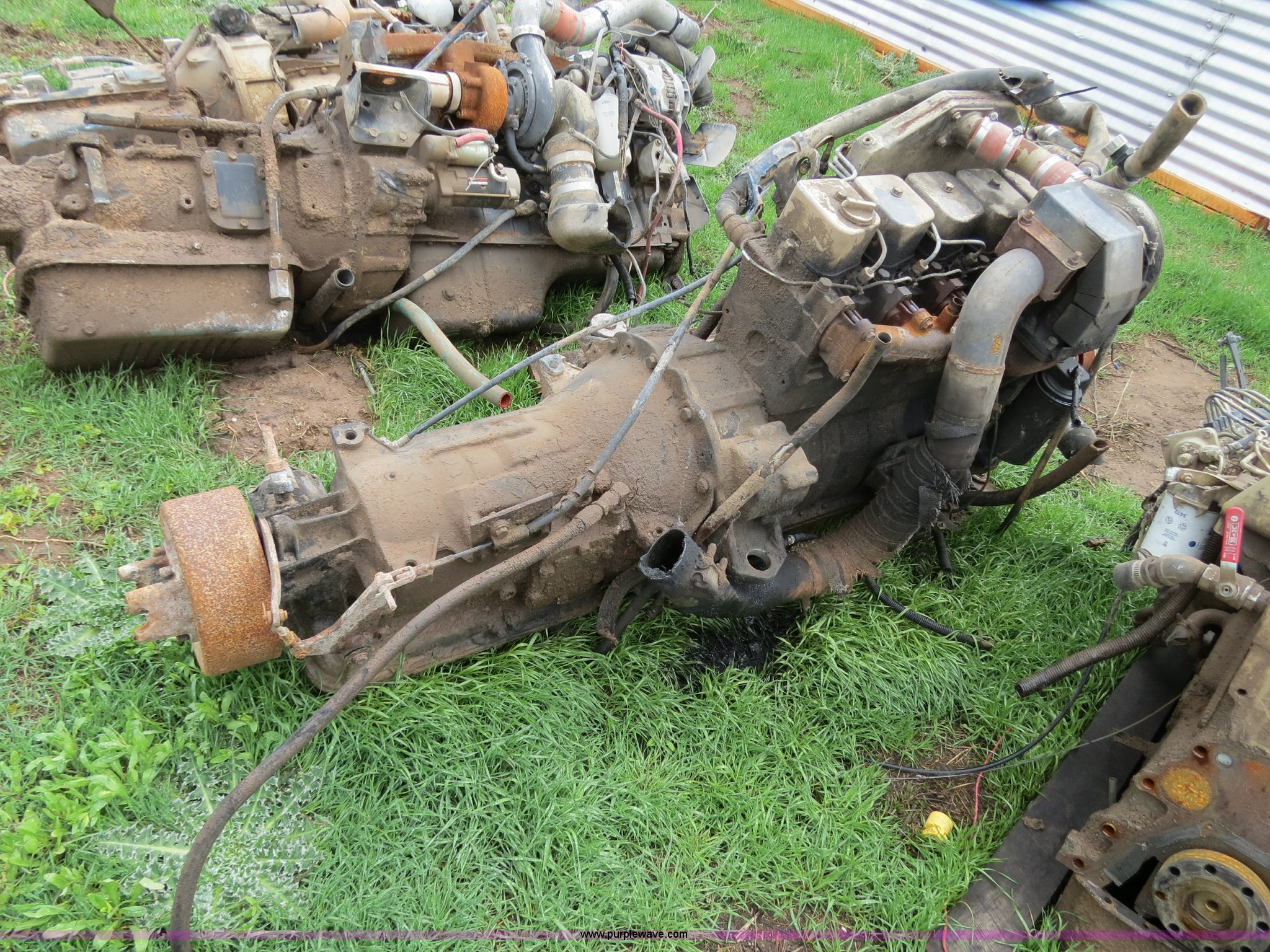 Cummins 5.9L turbo diesel engine with Allison automatic transmission in