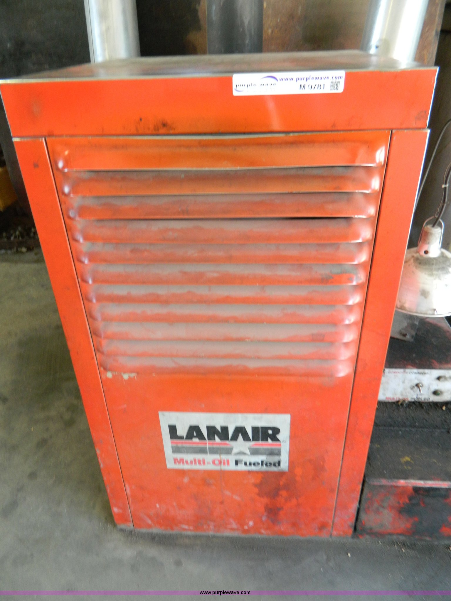 Lanair L110E used oil burner/heater in Scandia, KS Item M9781 sold