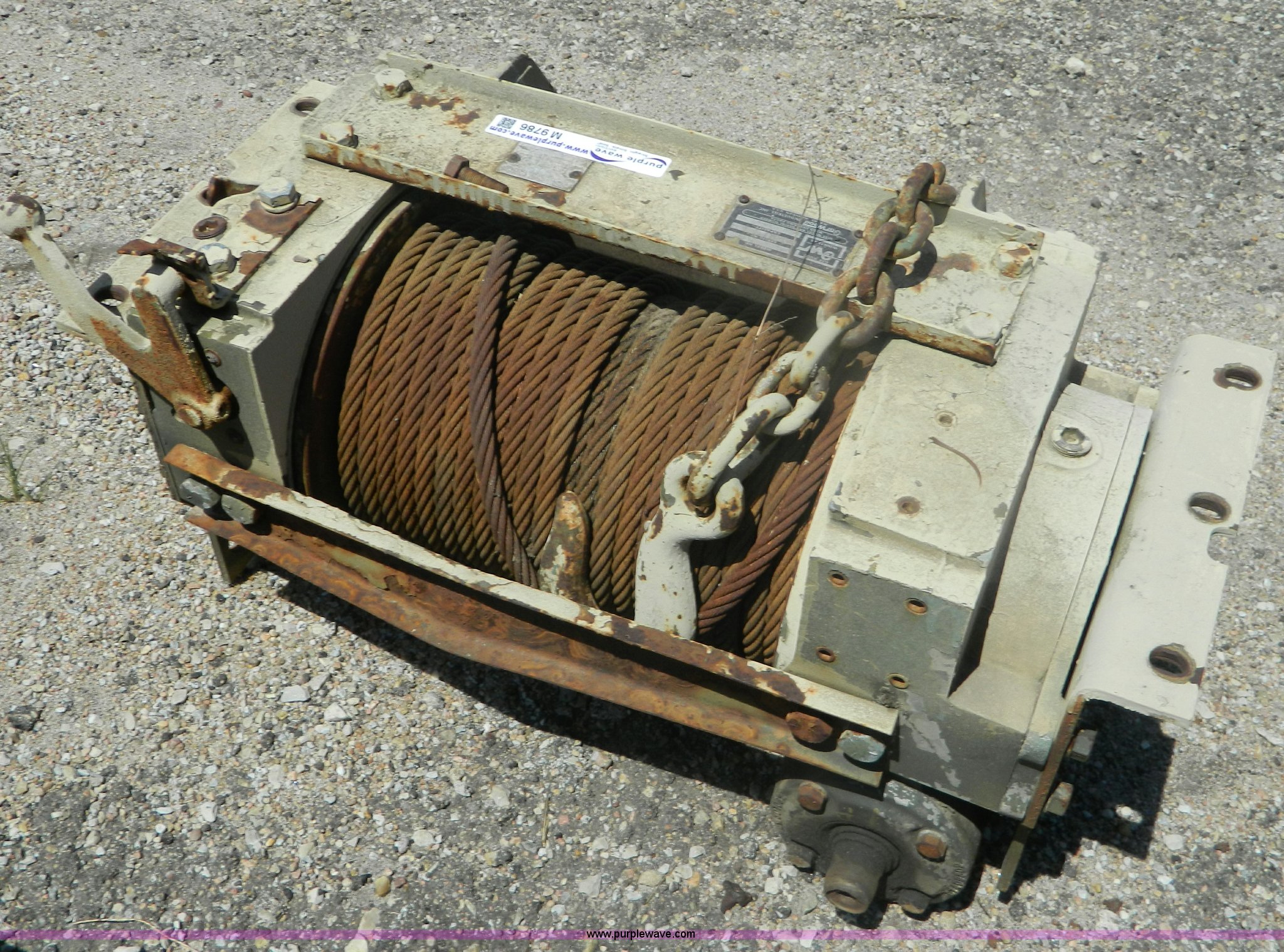 GarWood truck winch in Scandia, KS Item M9786 sold Purple Wave