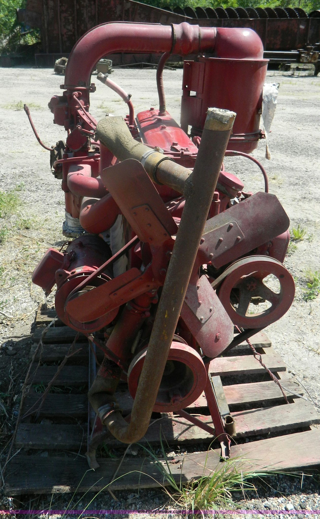 International Red Diamond 450 Gas Engine In Scandia Ks Item M9788 Sold Purple Wave
