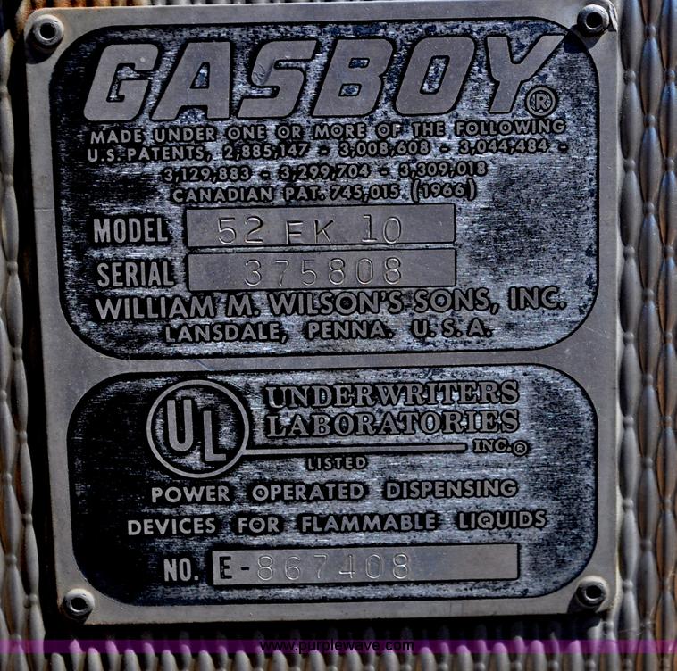 image for item A5911 Self contained fuel storage unit