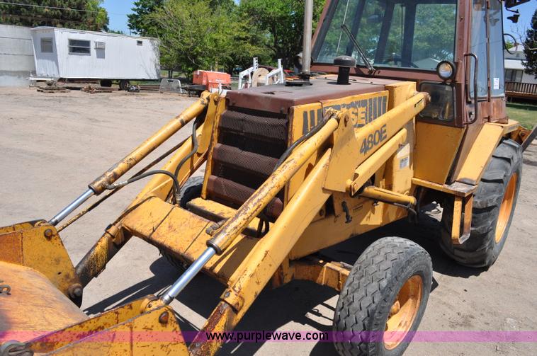 image for item A5914 1986 Case 480E backhoe