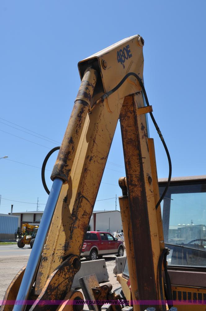 image for item A5914 1986 Case 480E backhoe