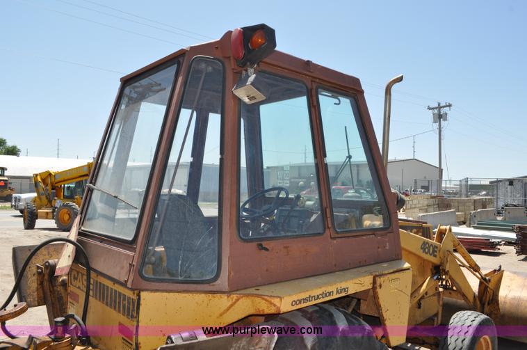 image for item A5914 1986 Case 480E backhoe