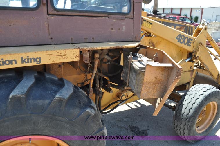 image for item A5914 1986 Case 480E backhoe