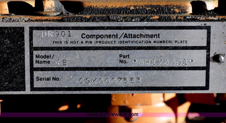 image for item A5914 1986 Case 480E backhoe