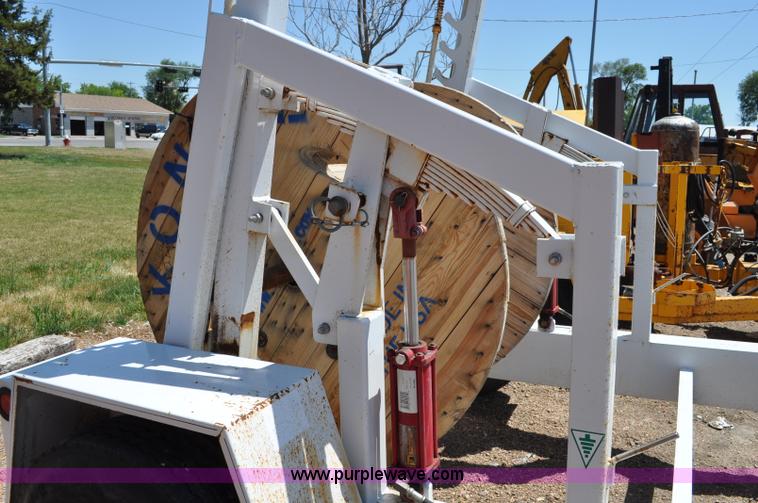 image for item A5918 Kiefer Industrial reel trailer