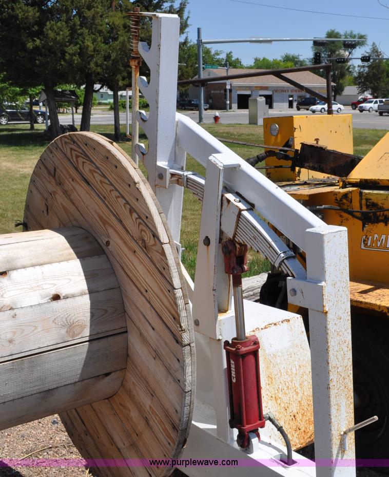 image for item A5918 Kiefer Industrial reel trailer