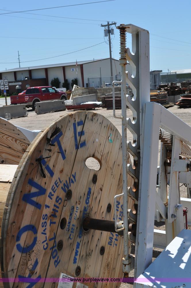 image for item A5918 Kiefer Industrial reel trailer