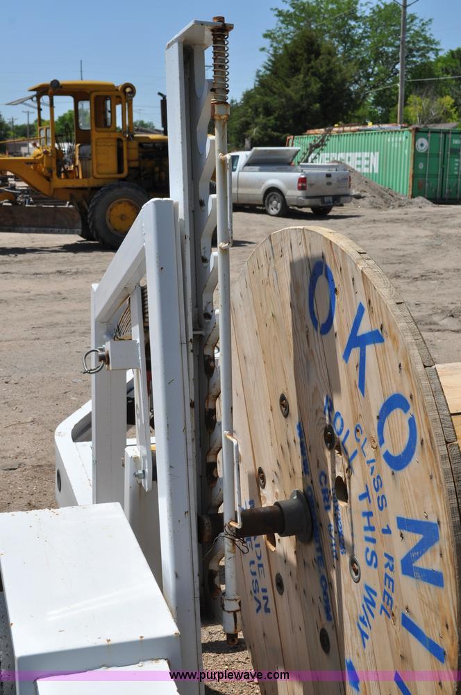 image for item A5918 Kiefer Industrial reel trailer