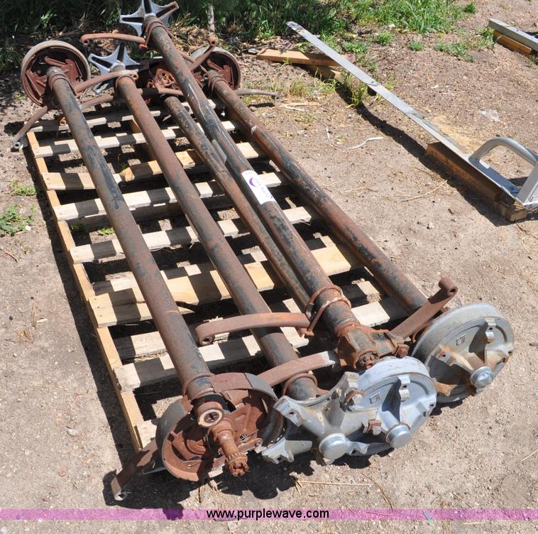 image for item A5921 Dexter trailer house axles