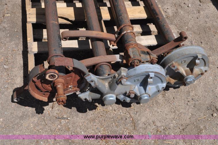image for item A5921 Dexter trailer house axles