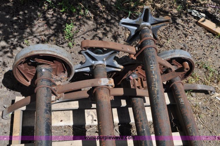 image for item A5921 Dexter trailer house axles