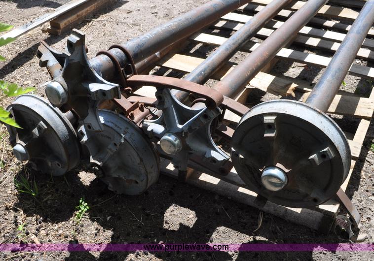 image for item A5921 Dexter trailer house axles