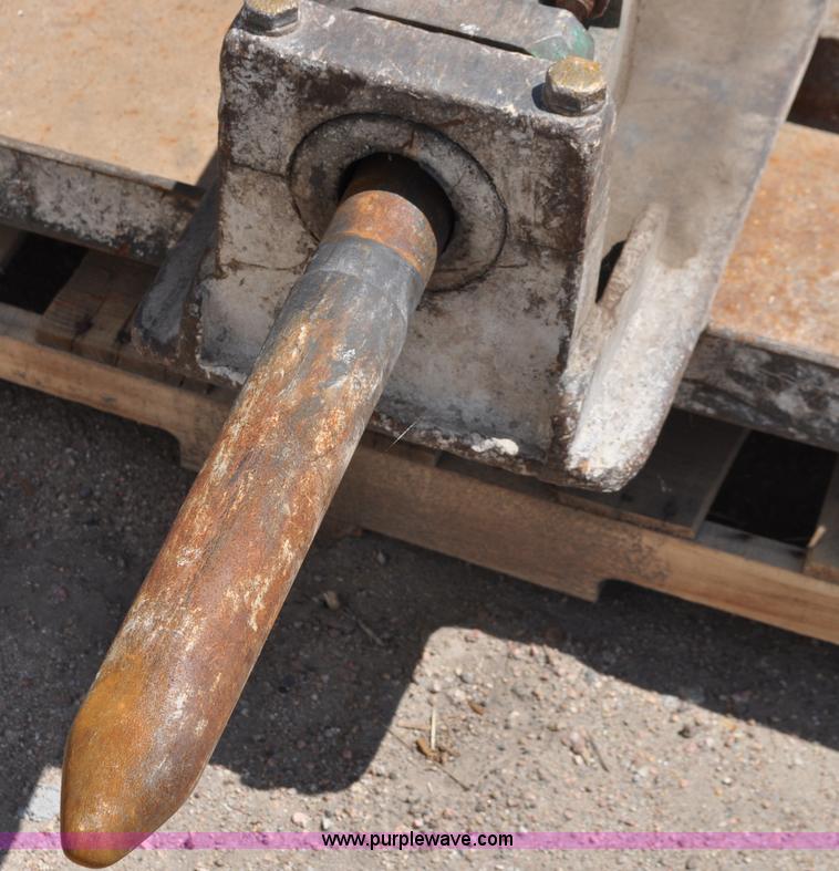 image for item A5924 Air breaker skid steer attachment