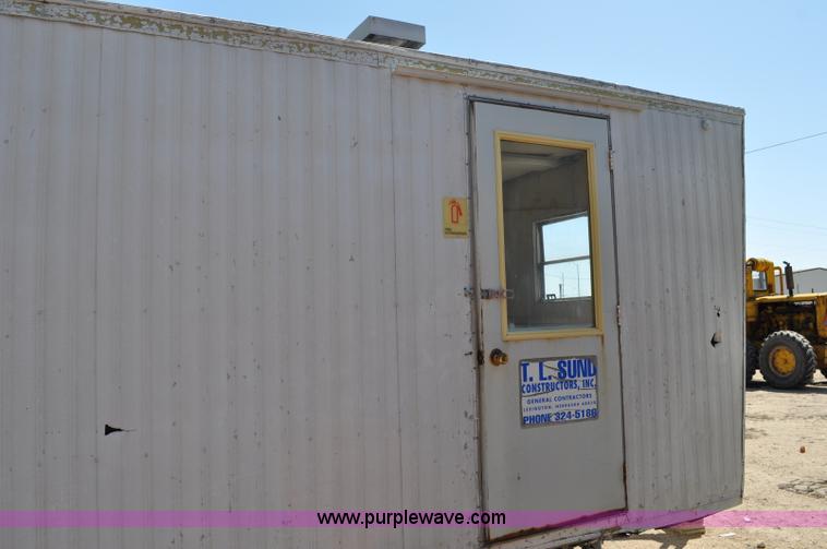 image for item A5925 Shop built mobile office job site trailer