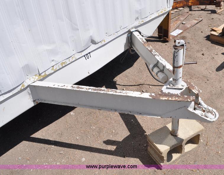 image for item A5925 Shop built mobile office job site trailer