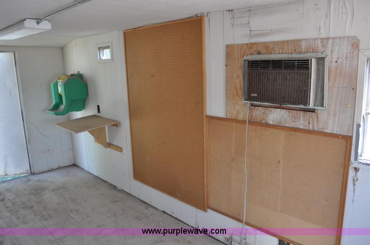 image for item A5925 Shop built mobile office job site trailer