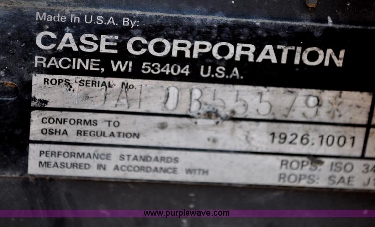 image for item A5929 2002 Case 40XT skid steer