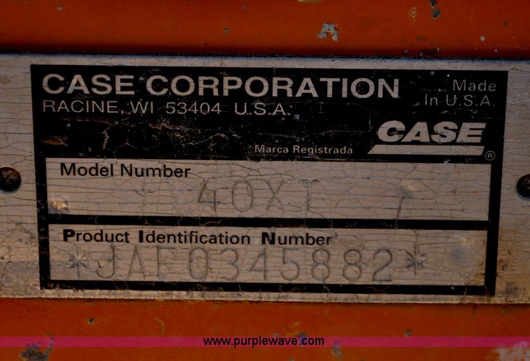 image for item A5929 2002 Case 40XT skid steer