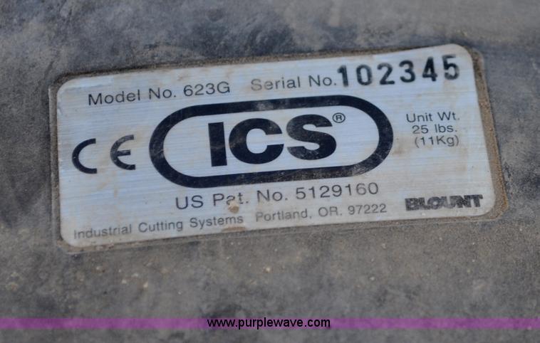 image for item A5945 ICS 623G concrete chain saw