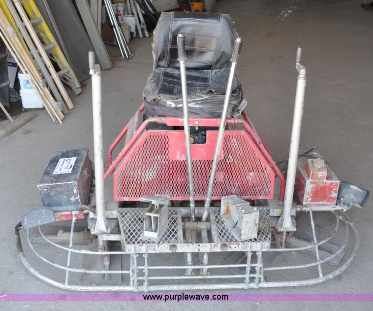 image for item A5946 Razorback 6' power trowel rider